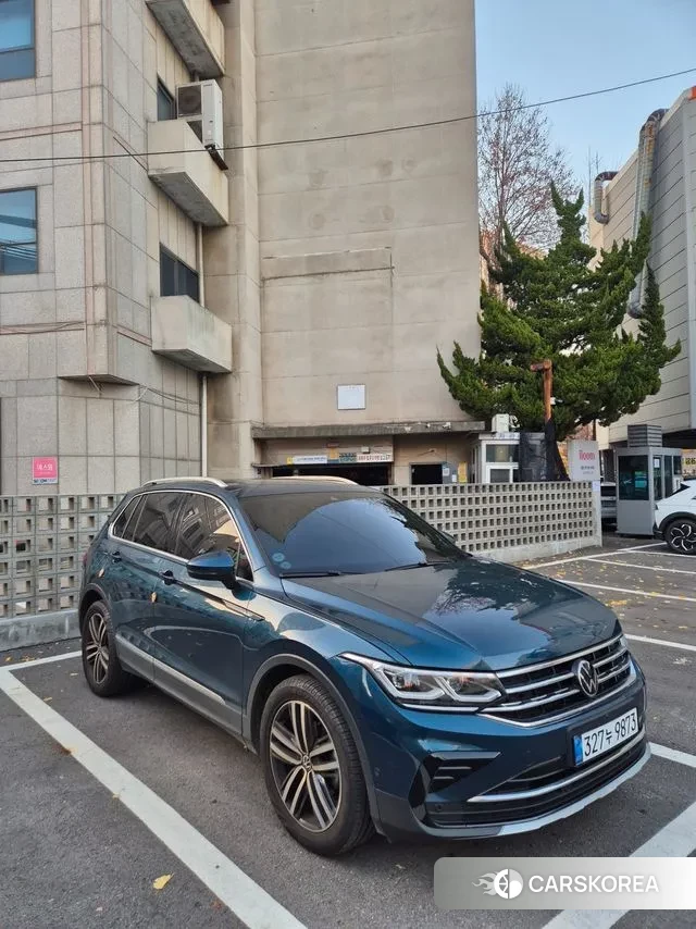 Volkswagen Tiguan second Generation 2024 Синий из Кореи, фото 6