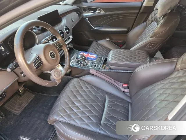 Kia Stinger Meister 2021 Черный из Кореи, фото 6