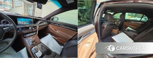 Genesis G90 2021 Красный из Кореи, фото 6