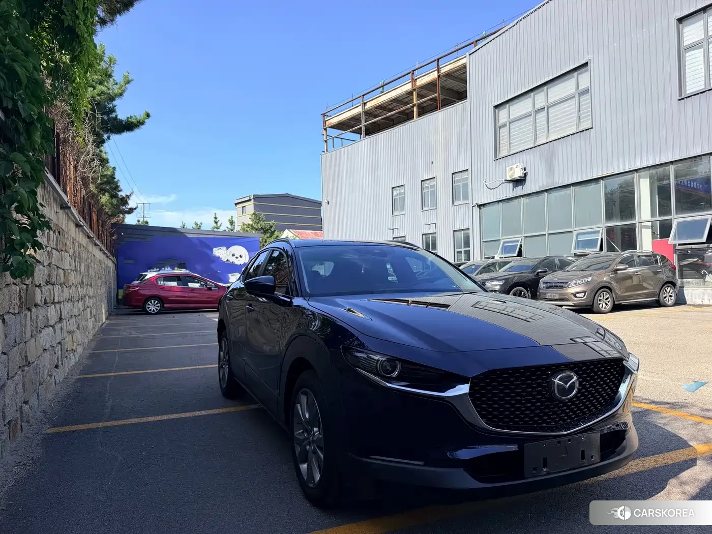 Mazda CX-30 2024 Синий из Китая, фото 6