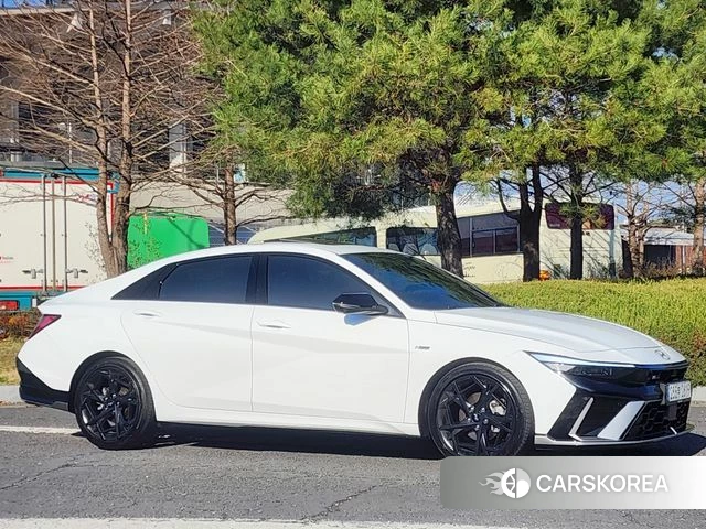 Hyundai The New Avante (CN7) 2024 Белый из Кореи, фото 6