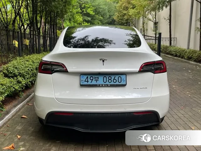 Tesla Model Y 2022 Белый из Кореи, фото 6