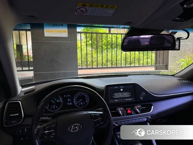 Hyundai Grandeur IG Hybrid 2018 Черный из Кореи, фото 6