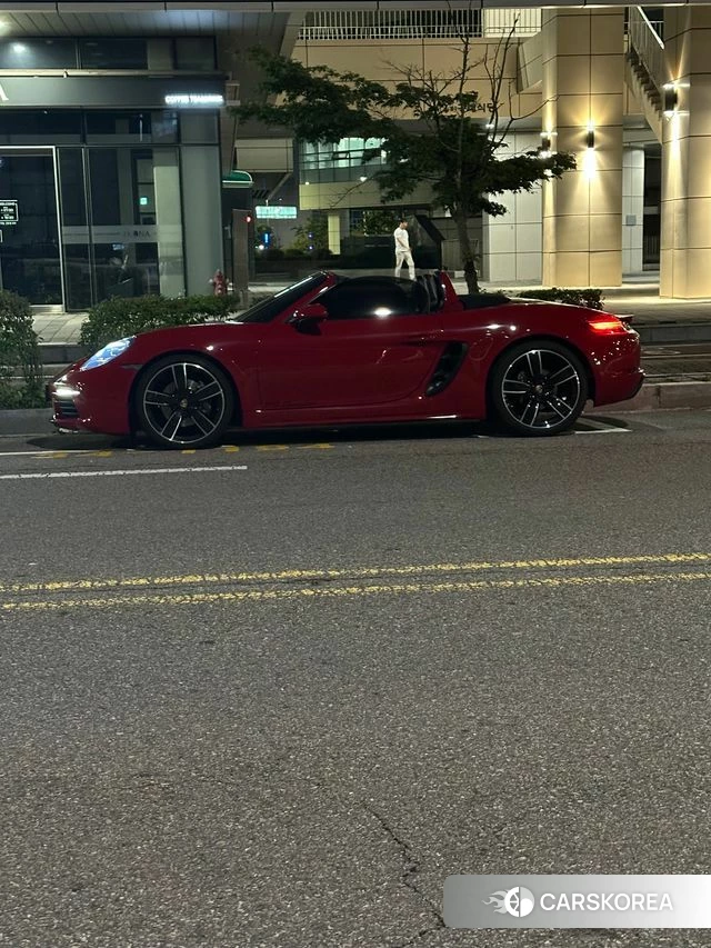 Porsche 718 Boxster 2018 Красный из Кореи, фото 6