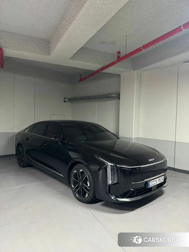 Kia The New K8 Hybrid 2025 Черный из Кореи, фото 6