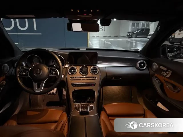 Mercedes-Benz C-Class W205 2019 Темно-зеленый из Кореи, фото 6