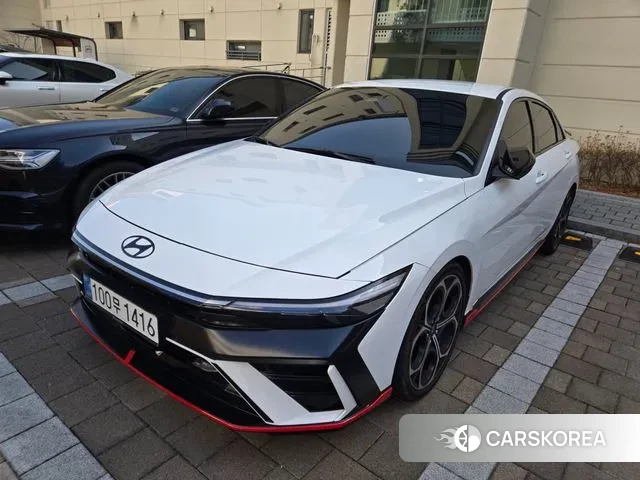 Hyundai The New Avante (CN7) 2025 Белый из Кореи, фото 6