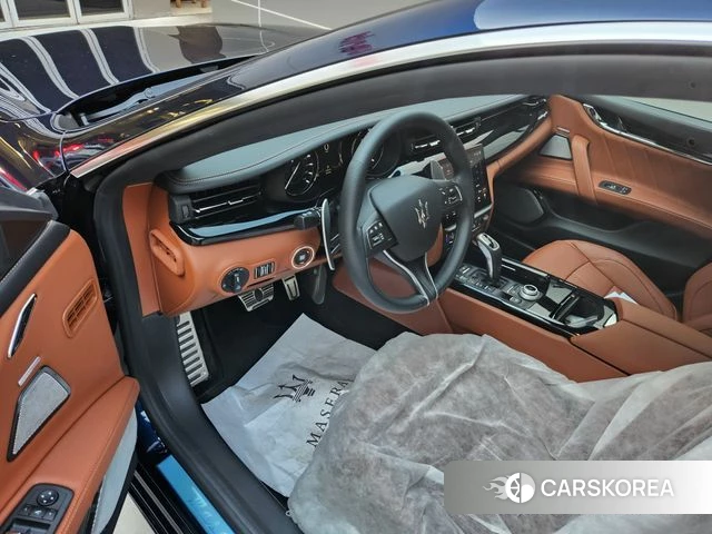 Maserati Quattroporte 2023 Синий из Кореи, фото 6