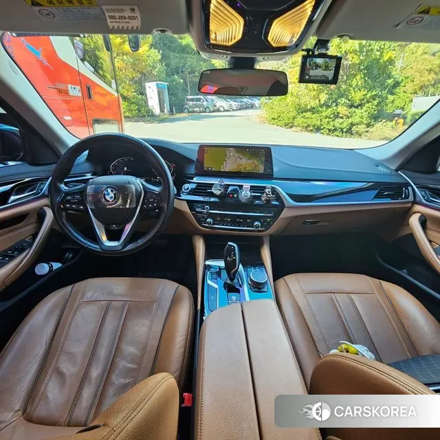 BMW 5 Series (G30) 2020 Синий из Кореи, фото 6