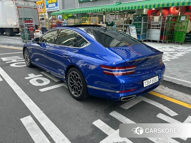 Genesis G80 (RG3) 2021 Синий из Кореи, фото 6