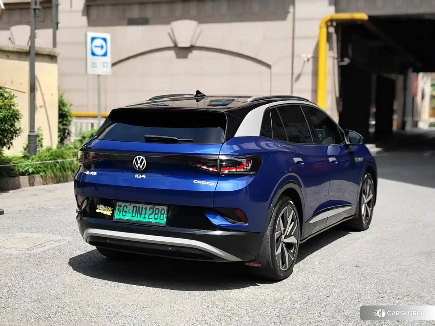 Volkswagen ID.4 CROZZ 2024 Синий из Китая, фото 6