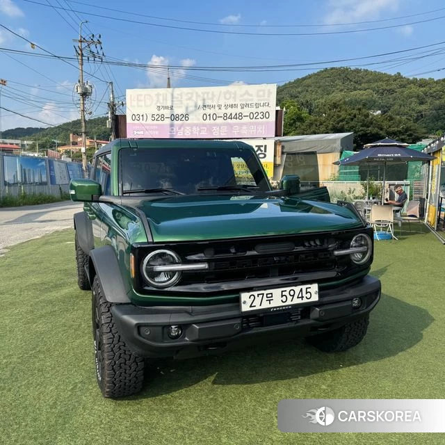 Ford Bronco 6th Generation 2024 Синий нефрит из Кореи, фото 6