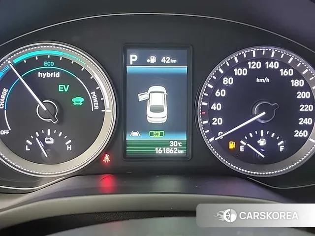 Hyundai Grandeur IG Hybrid 2018 Серый из Кореи, фото 6
