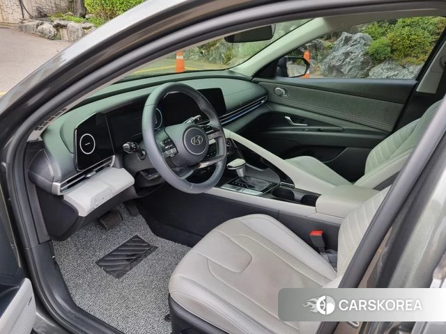Hyundai Avante (CN7) 2022 Серый из Кореи, фото 6