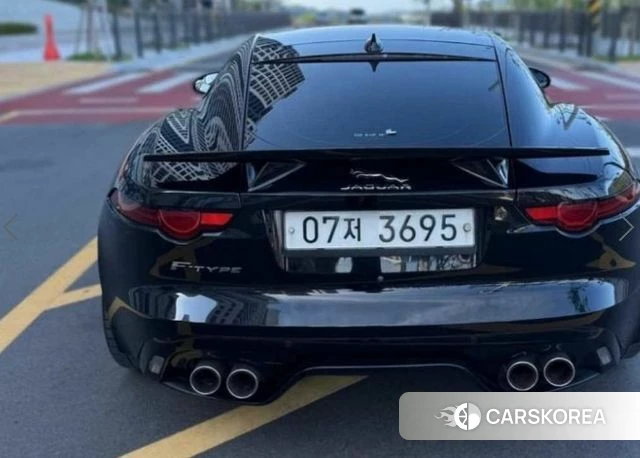 Jaguar F-TYPE 2019 Черный из Кореи, фото 6