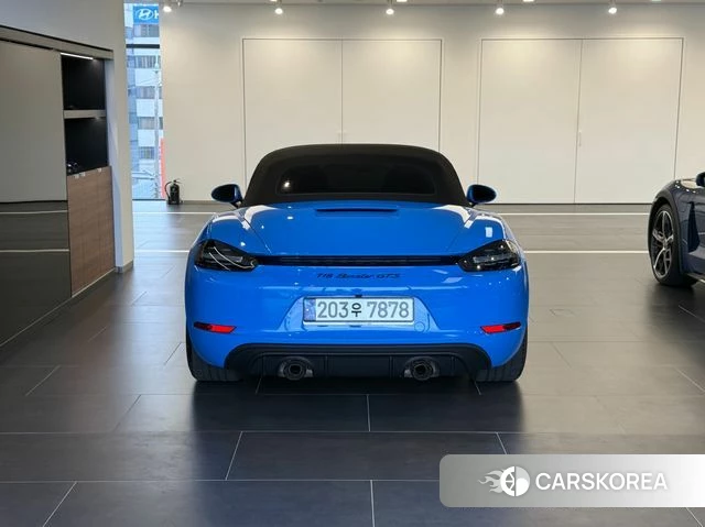 Porsche 718 Boxster 2023 Синий из Кореи, фото 6