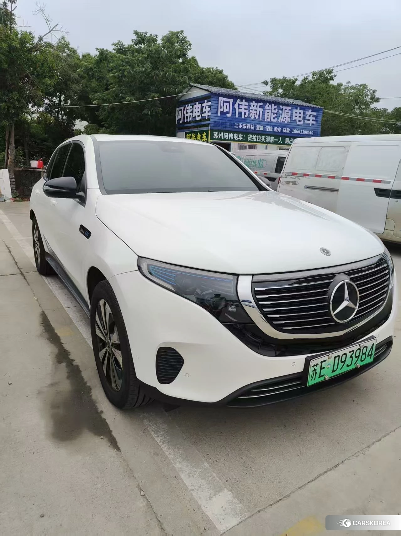 Mercedes-Benz EQC 2021 Белый из Китая, фото 6