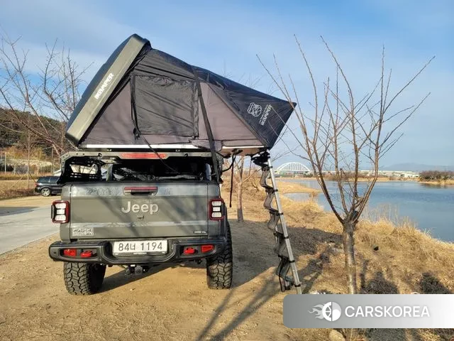 Jeep Gladiator (JT) 2021 Серебристо-серый из Кореи, фото 6