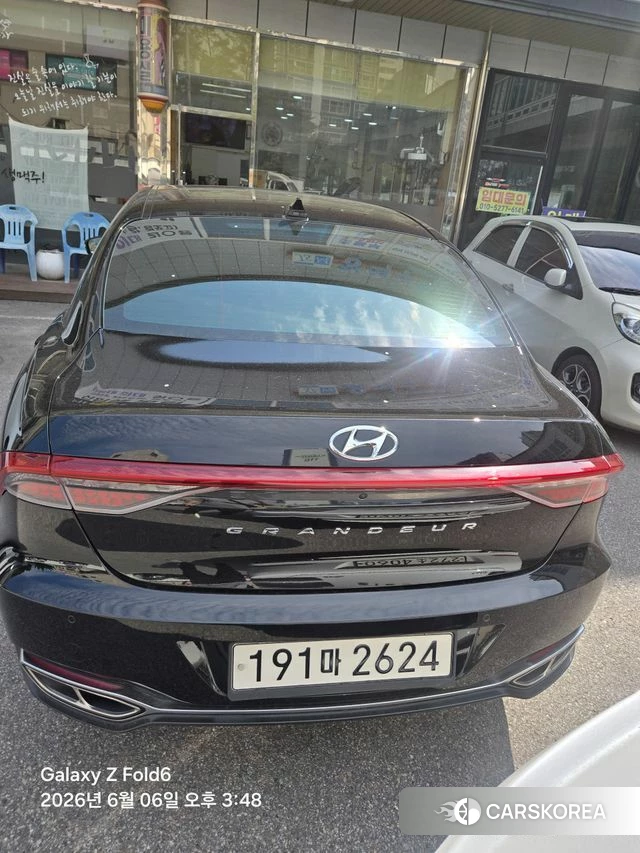 Hyundai The New Grandeur IG 2020 Черный из Кореи, фото 6