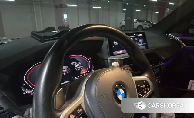 BMW X3 (G01) 2021 Синий из Кореи, фото 6