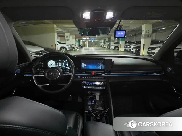 Hyundai Avante (CN7) 2020 Черный из Кореи, фото 6