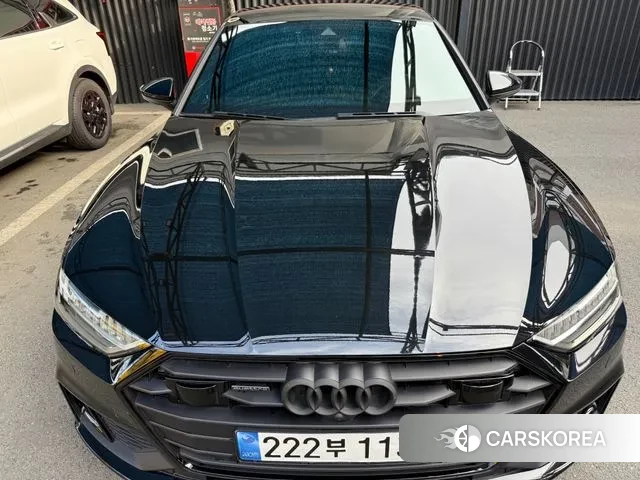 Audi A7 (4K) 2022 Черный из Кореи, фото 6