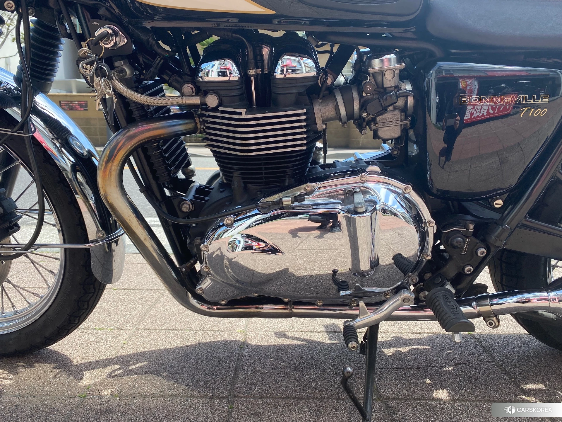 Triumph BONNEVILLE T100 id 4182787 из Японии 15