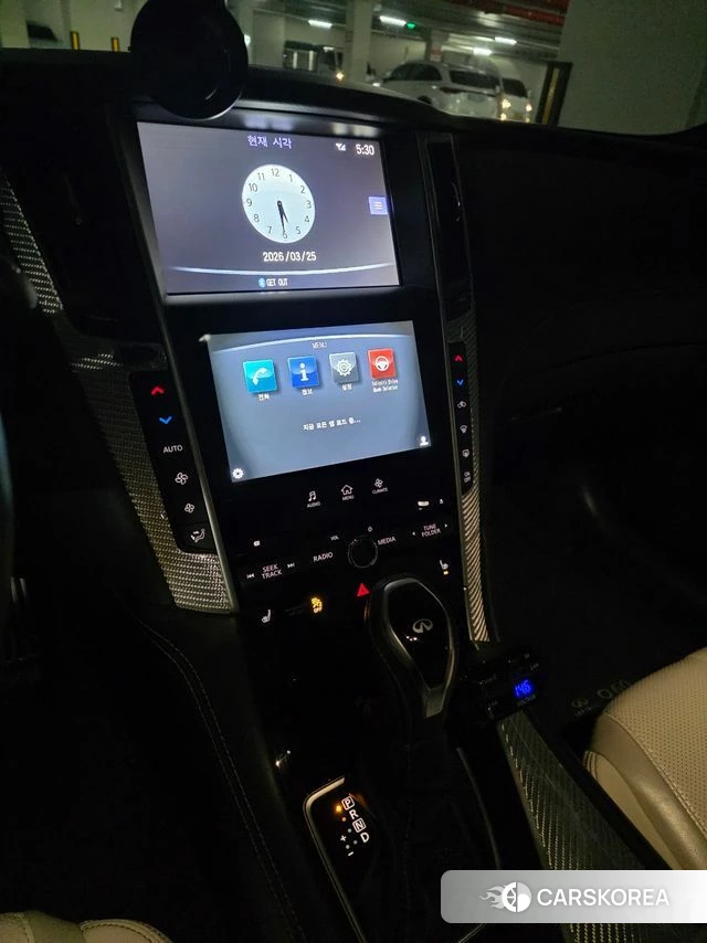 Infiniti Q60 (CV37) 2019 Синий из Кореи, фото 6