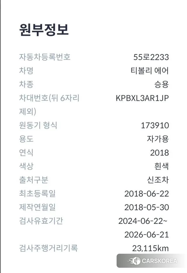 Ssangyong Tivoli Air id 3742774 из Кореи 16