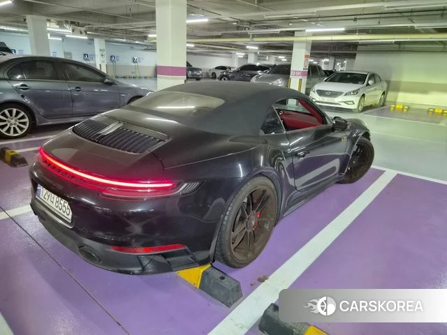Porsche 911(992) 2022 Черный из Кореи, фото 6