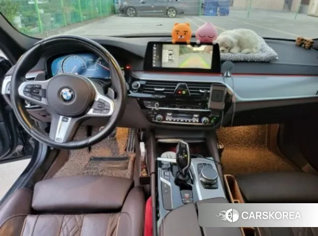 BMW 5 Series (G30) 2018 Черный из Кореи, фото 6