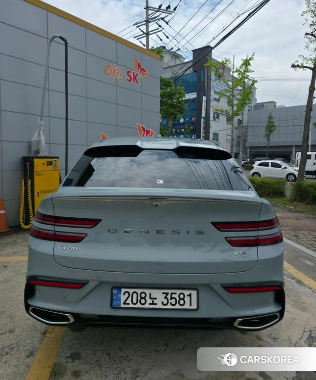 Genesis GV80 Coupe 2024 Небесно-голубой из Кореи, фото 6