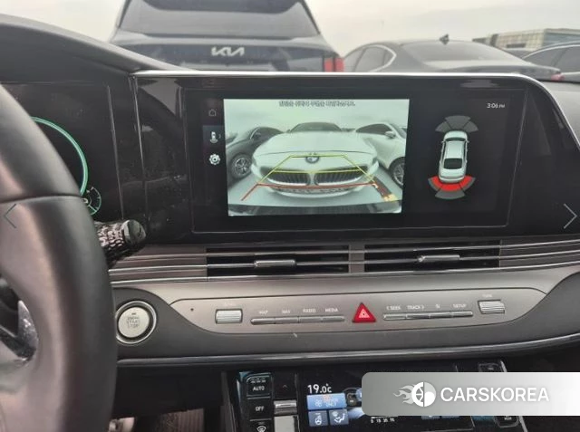 Hyundai The New Grandeur IG Hybrid 2021 Черный из Кореи, фото 6
