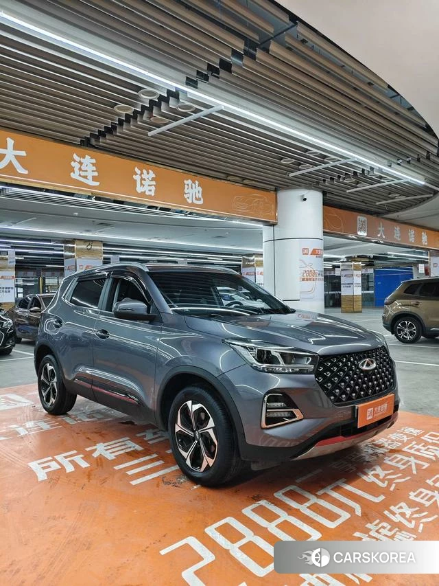Chery Tiggo 5x 2022 Темно-серый из Китая, фото 6