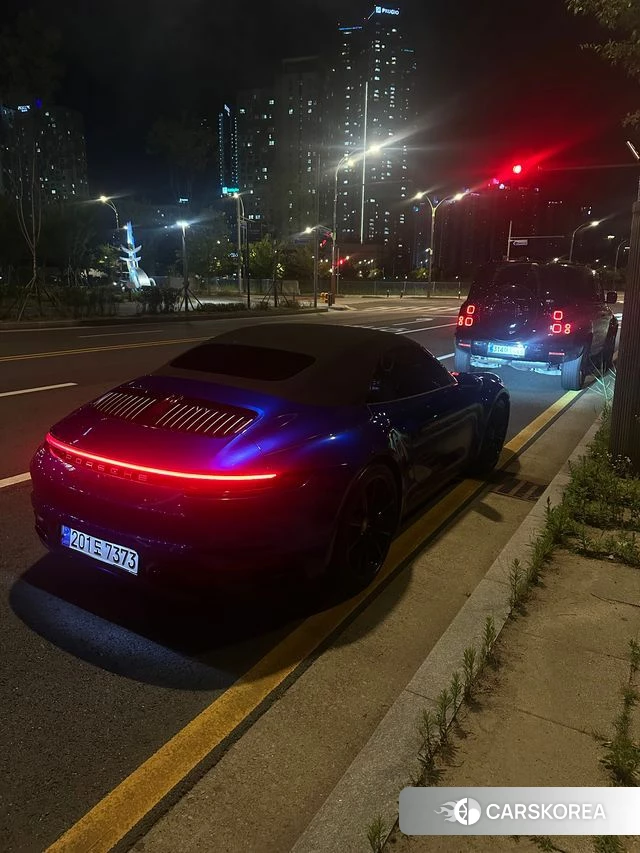 Porsche 911(992) 2020 Синий из Кореи, фото 6