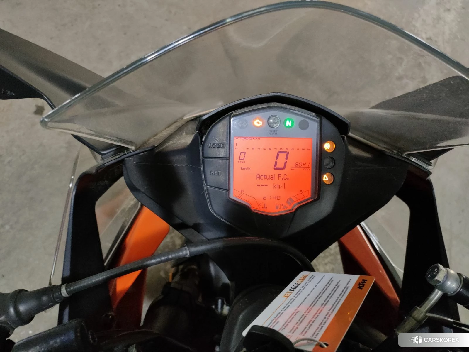 KTM RC 390 id 3939650 из Японии 6