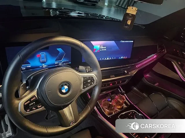 BMW X7 (G07) 2024 Черный из Кореи, фото 6