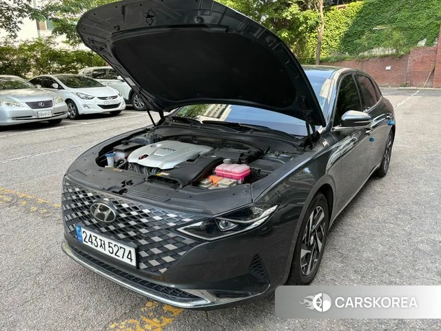 Hyundai The New Grandeur IG Hybrid 2021 Серый из Кореи, фото 6