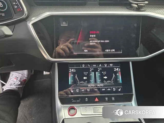 Audi RS7 (4K) 2021 Черный из Кореи, фото 6