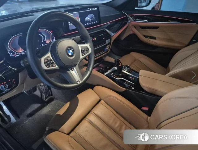 BMW 5 Series (G30) 2022 Черный из Кореи, фото 6