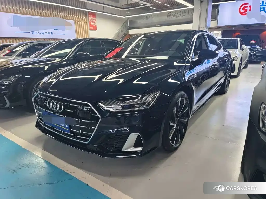 Audi A7L 2026 Синий из Китая, фото 6
