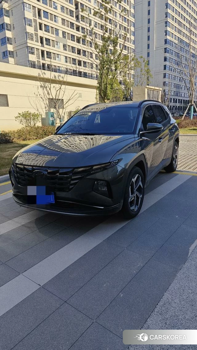 Hyundai Tucson 2024 Темно-серый из Китая, фото 6