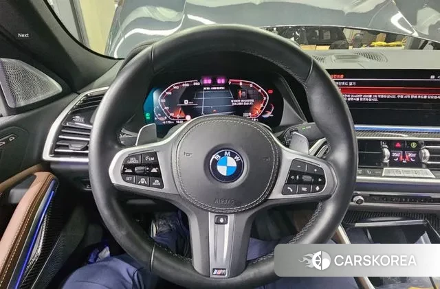 BMW X6 (G06) 2021 Серый из Кореи, фото 6