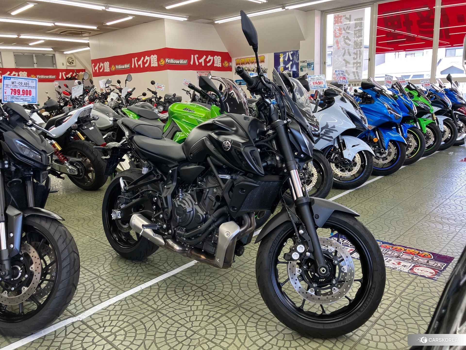 Проданный Yamaha MT-07 ABS id 4191782 из Японии, фото 6