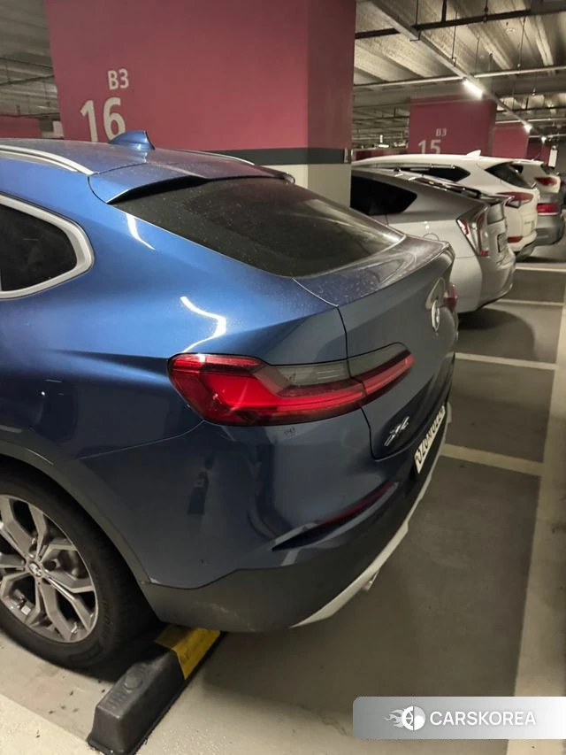 BMW X4 (G02) 2020 Синий из Кореи, фото 6