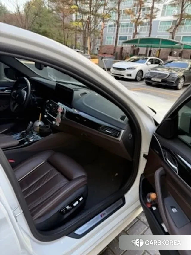 BMW 5 Series (G30) 2021 Белый из Кореи, фото 6