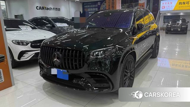 Mercedes-Benz GLS AMG 2024 Зеленый из Китая, фото 6