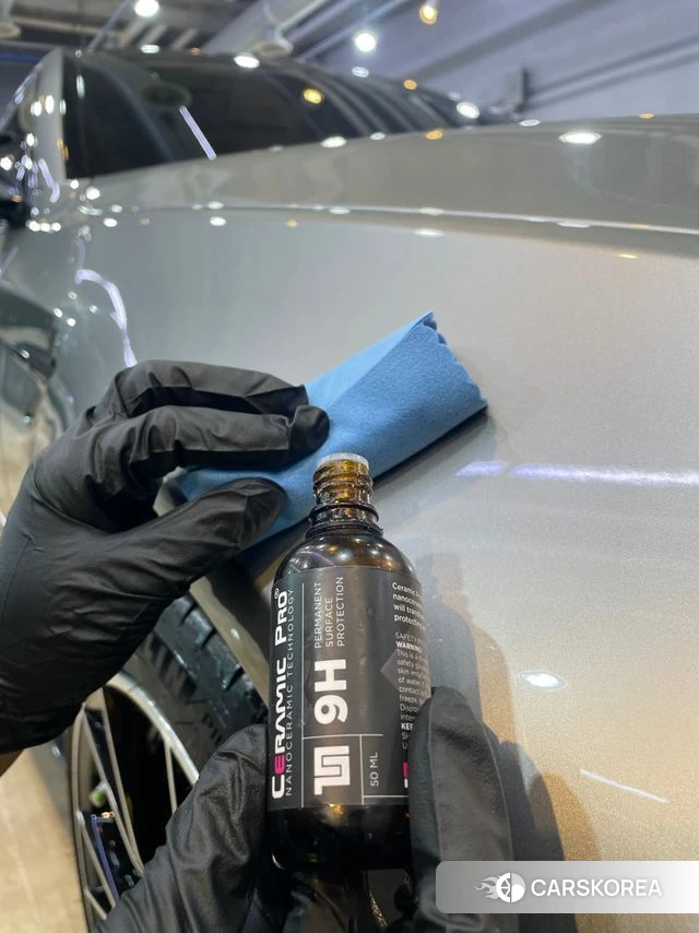 BMW M5 (F90) 2021 Серебристо-серый из Кореи, фото 6