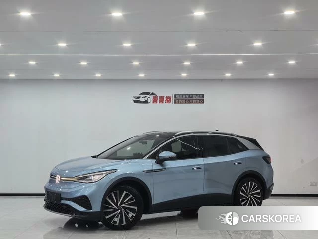 Volkswagen ID.4 X 2023 Синий из Китая, фото 6