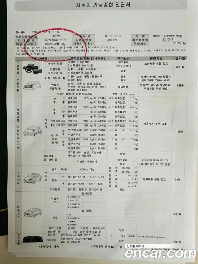 Tesla Model Y 2021 Красный из Кореи, фото 6
